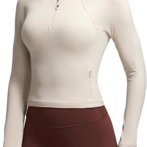 NWT Crz Yoga Half Zip Long Sleeve XL